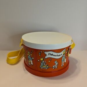 1979 Vintage Fisher Price Marching Band Drum Only